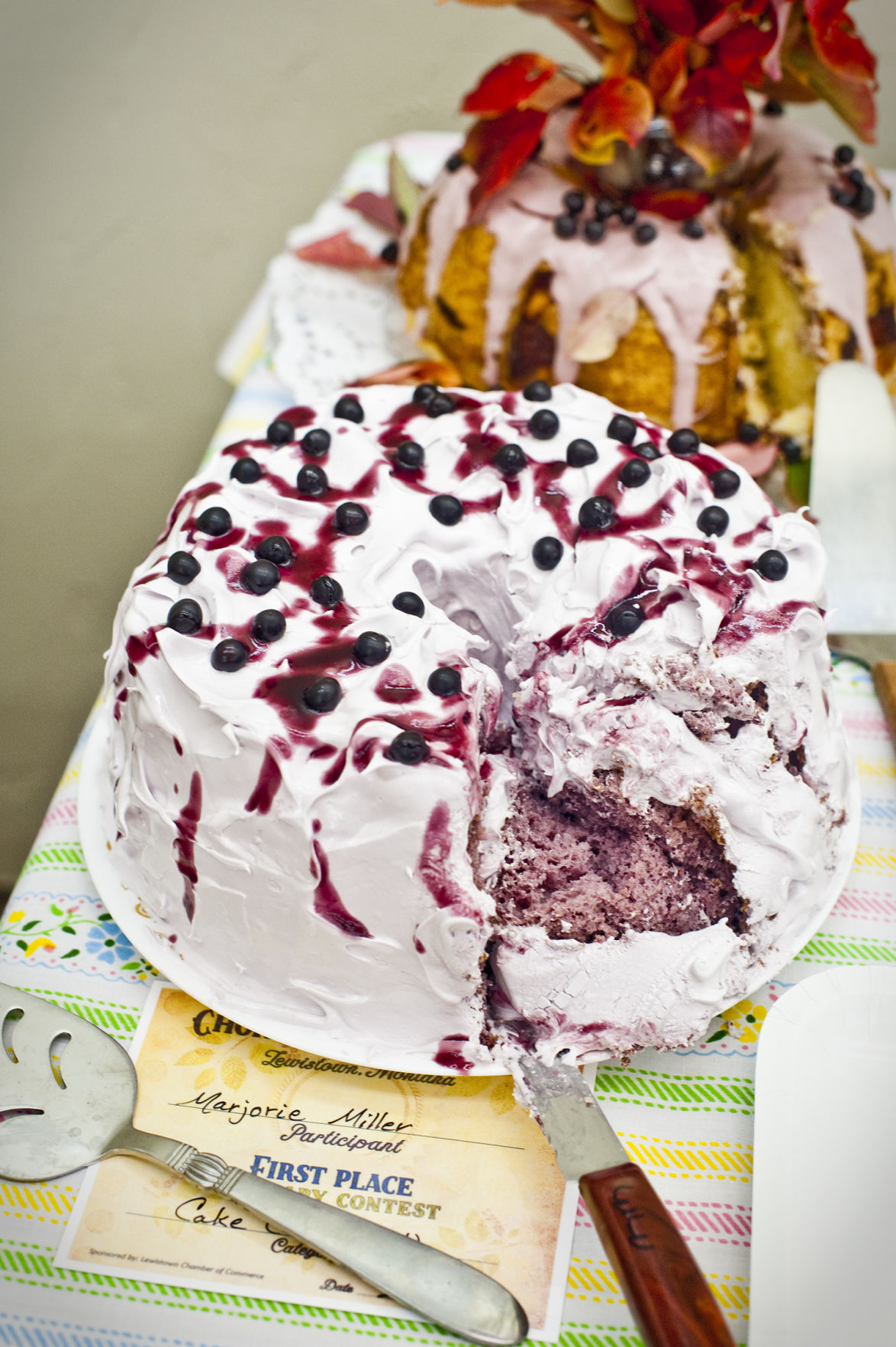 Chokecherry cake